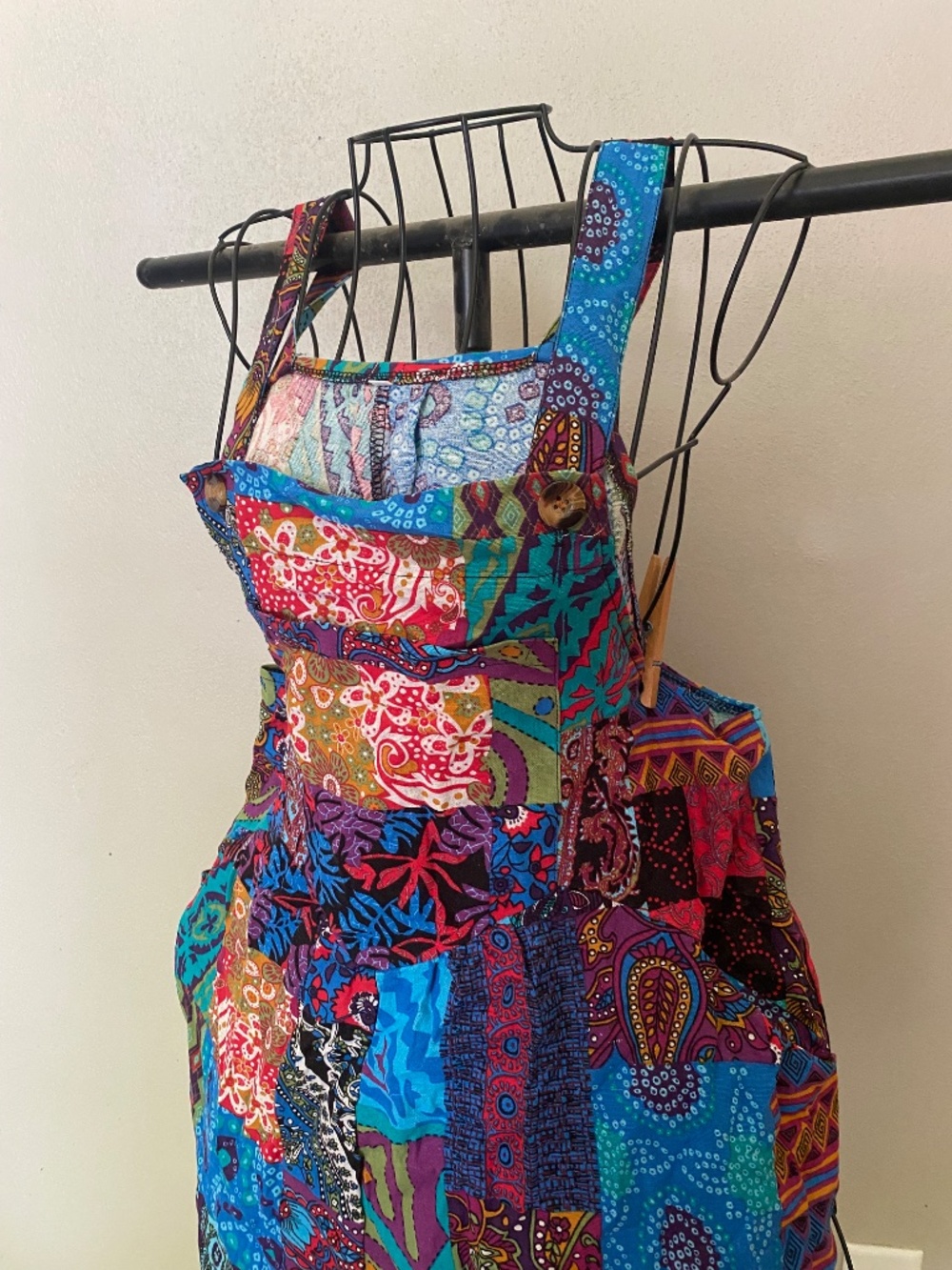 Patchwork overalls - Picture 2 of 2